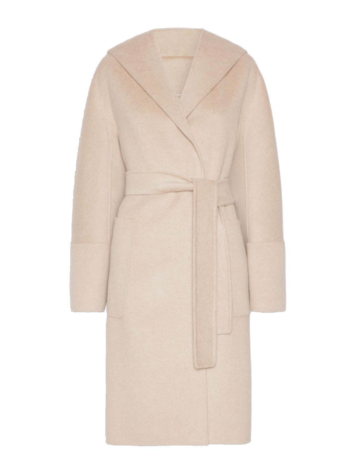 Max Mara Armonia Hooded Wool and Cashmere Robe Coat in Beige Max Mara Armonia Hooded Wool and Cashmere Robe Coat in Beige | Wool Coat | Luxury Shoes