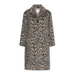 Max Mara Attilia Jacquard Coat in Ecru | Coats | Luxury Shoes 