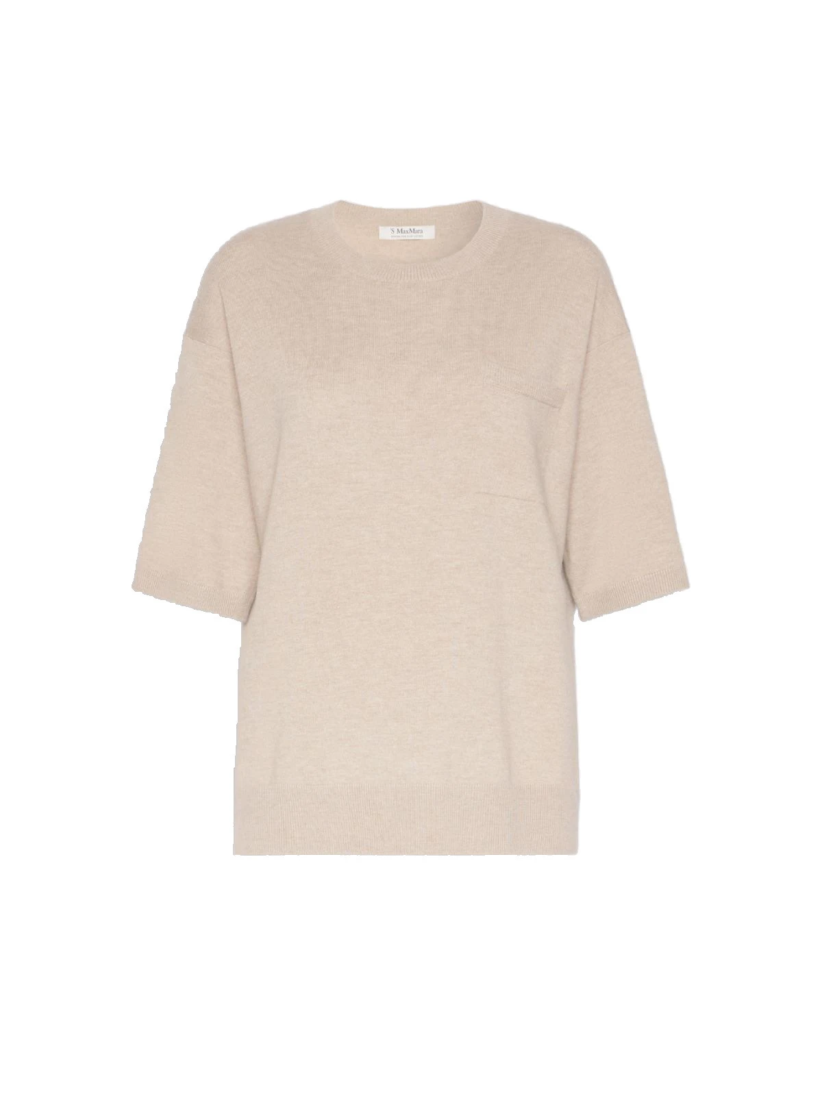Max Mara Aurelia Wool Pocket Sweater in Beige Max Mara Aurelia Wool Pocket Sweater in Beige | Sweaters | Luxury Shoes