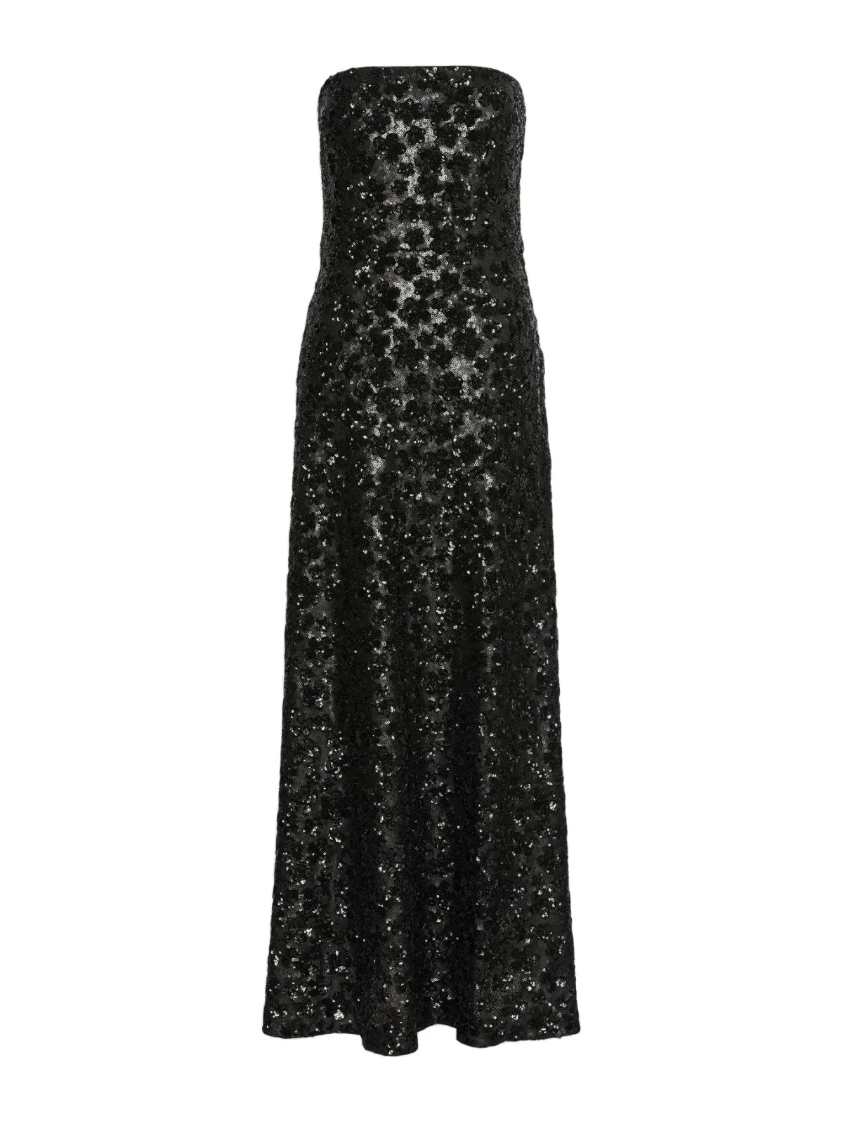 Max Mara Baffo Embroidered Tulle Bustier Gown in Black Max Mara Baffo Embroidered Tulle Bustier Gown in Black | Maxi Dresses | Luxury Shoes