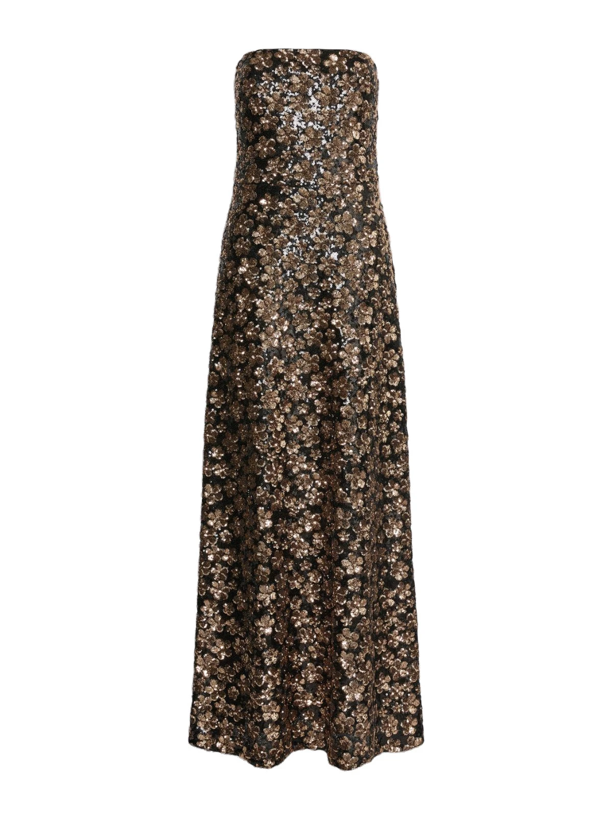 Max Mara Baffo Embroidered Tulle Bustier Gown in Bronze Max Mara Baffo Embroidered Tulle Bustier Gown in Bronze | Maxi Dresses | Luxury Shoes