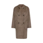 Max Mara Balta Hooded Double Wool Coat in Brown | Wool Coat | Luxury Shoes 