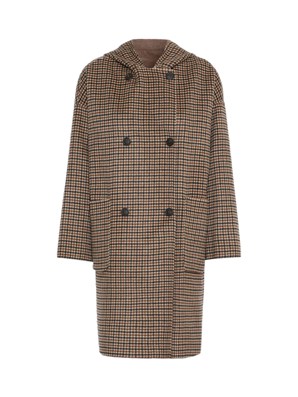 Max Mara Balta Hooded Double Wool Coat in Brown Max Mara Balta Hooded Double Wool Coat in Brown | Wool Coat | Luxury Shoes
