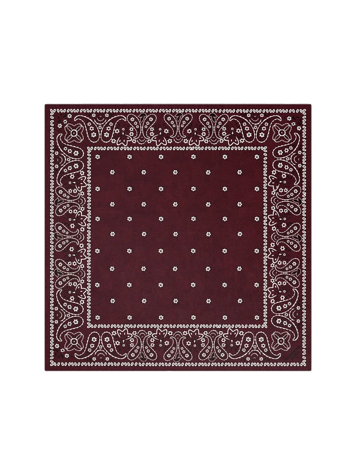 Max Mara Bandanna Print Silk Foulard in Bordeaux Max Mara Bandanna Print Silk Foulard in Bordeaux | Scarves | Luxury Shoes