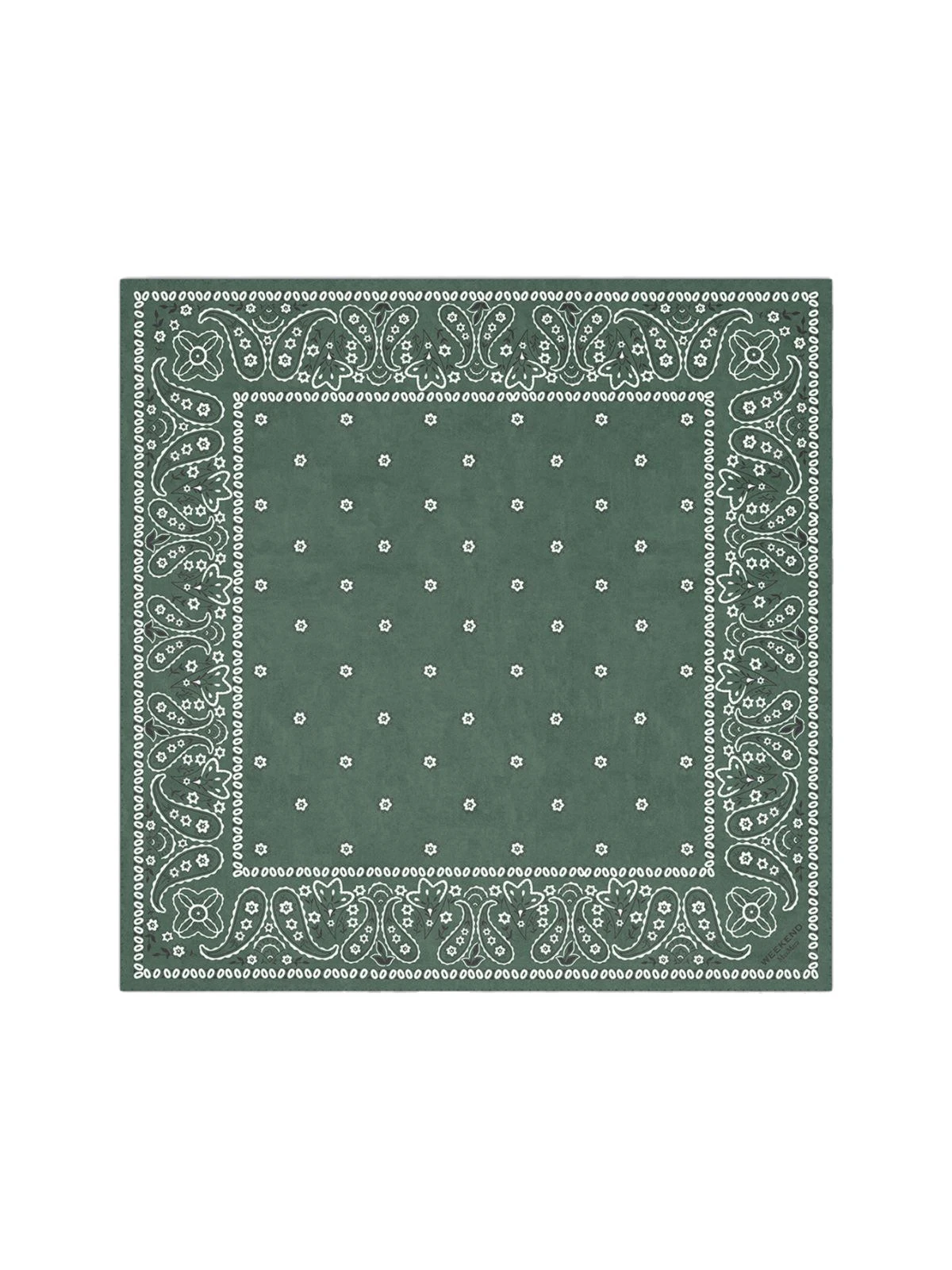 Max Mara Bandanna Print Silk Foulard in Khaki Max Mara Bandanna Print Silk Foulard in Khaki | Scarves | Luxury Shoes