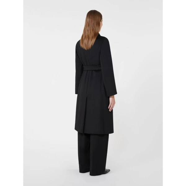 Max Mara Bcollag Double-Breasted Wool Coat in Black | Wool Coat | Luxury Shoes 