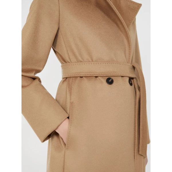 Max Mara Bcollag Double-Breasted Wool Coat in Camel | Wool Coat | Luxury Shoes 