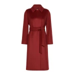 Max Mara Bcollag Double-Breasted Wool Coat in Ruby | Wool Coat | Luxury Shoes 
