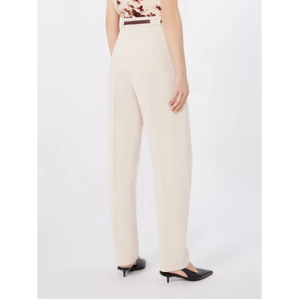 Max Mara Bimba Cady Carrot Trousers in Natural | Tailored pants | Luxury Shoes 