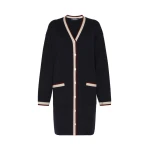 Max Mara Boero Long Wool Cardigan in Ultramarine | Cardigan | Luxury Shoes 