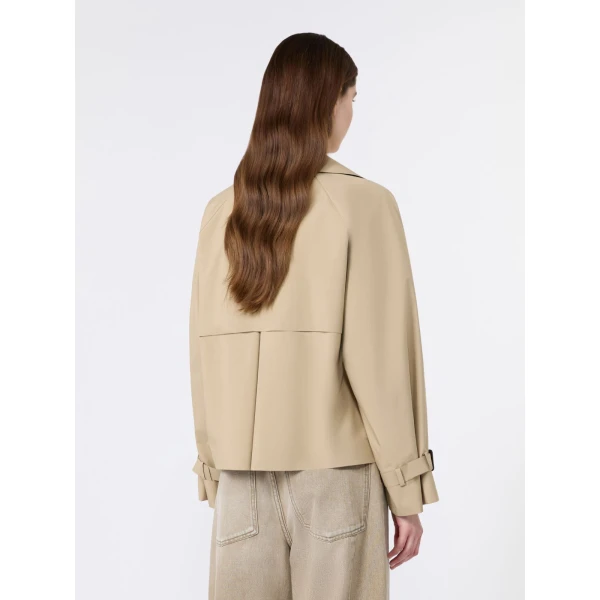 Max Mara Boero Short Water-Repellent Trench Coat in Beige | Trench Coat | Luxury Shoes 