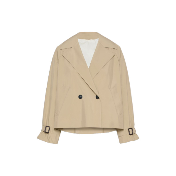 Max Mara Boero Short Water-Repellent Trench Coat in Beige | Trench Coat | Luxury Shoes 