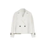 Max Mara Boero Short Water-Repellent Trench Coat in Ivory | Trench Coat | Luxury Shoes 