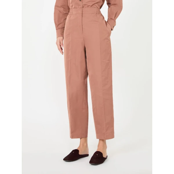 Max Mara Boheme Silk-Blend Radzimir Trousers in Antique Rose | Tailored pants | Luxury Shoes 