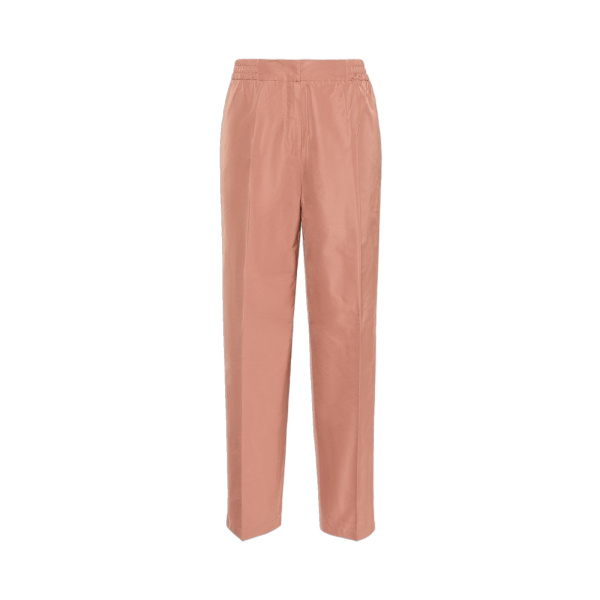 Max Mara Boheme Silk-Blend Radzimir Trousers in Antique Rose | Tailored pants | Luxury Shoes 