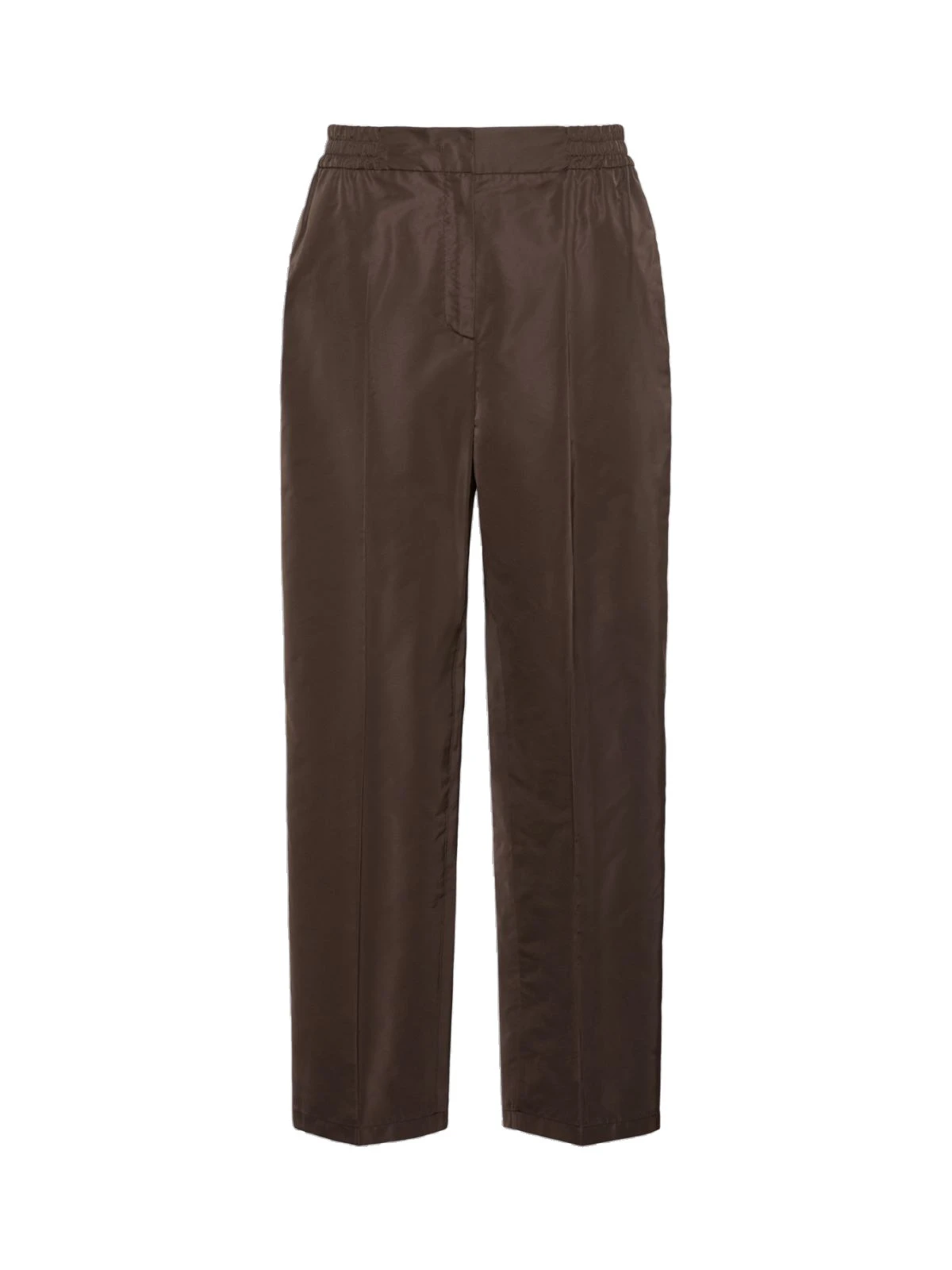 Max Mara Boheme Silk-Blend Radzimir Trousers in Dark Brown Max Mara Boheme Silk-Blend Radzimir Trousers in Dark Brown | Tailored pants | Luxury Shoes