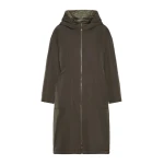 Max Mara Bosco Long Reversible Radzmir Padded Parka in Khaki | Coats | Luxury Shoes 