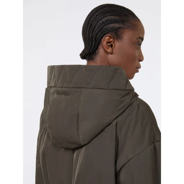 Max Mara Bosco Long Reversible Radzmir Padded Parka in Khaki | Coats | Luxury Shoes 
