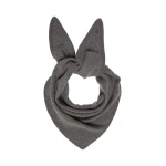 Max Mara Bosso Triangle Cashmere Scarf in Light Grey | Scarves | Luxury Shoes 