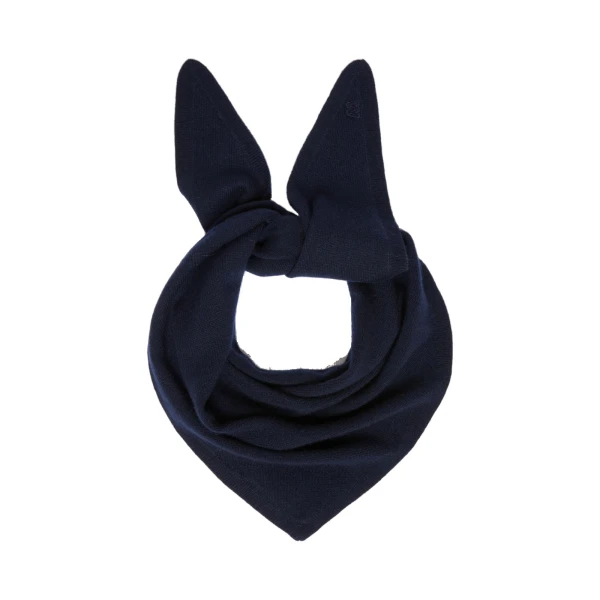 Bosso Triangle Cashmere Scarf in Ultramarine