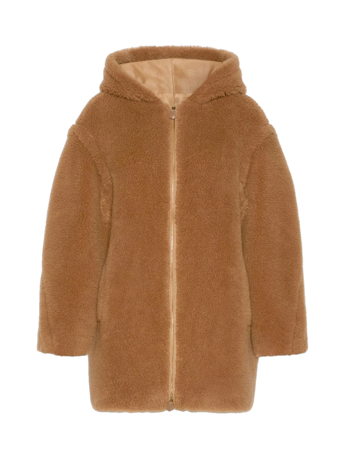 Max Mara Bravo Camel Teddy Hooded Coat in Camel Max Mara Bravo Camel Teddy Hooded Coat in Camel | Wool Coat | Luxury Shoes