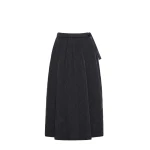 Max Mara Briose Diamond-Quilted Flared Skirt in Black | Midi Skirts | Luxury Shoes 