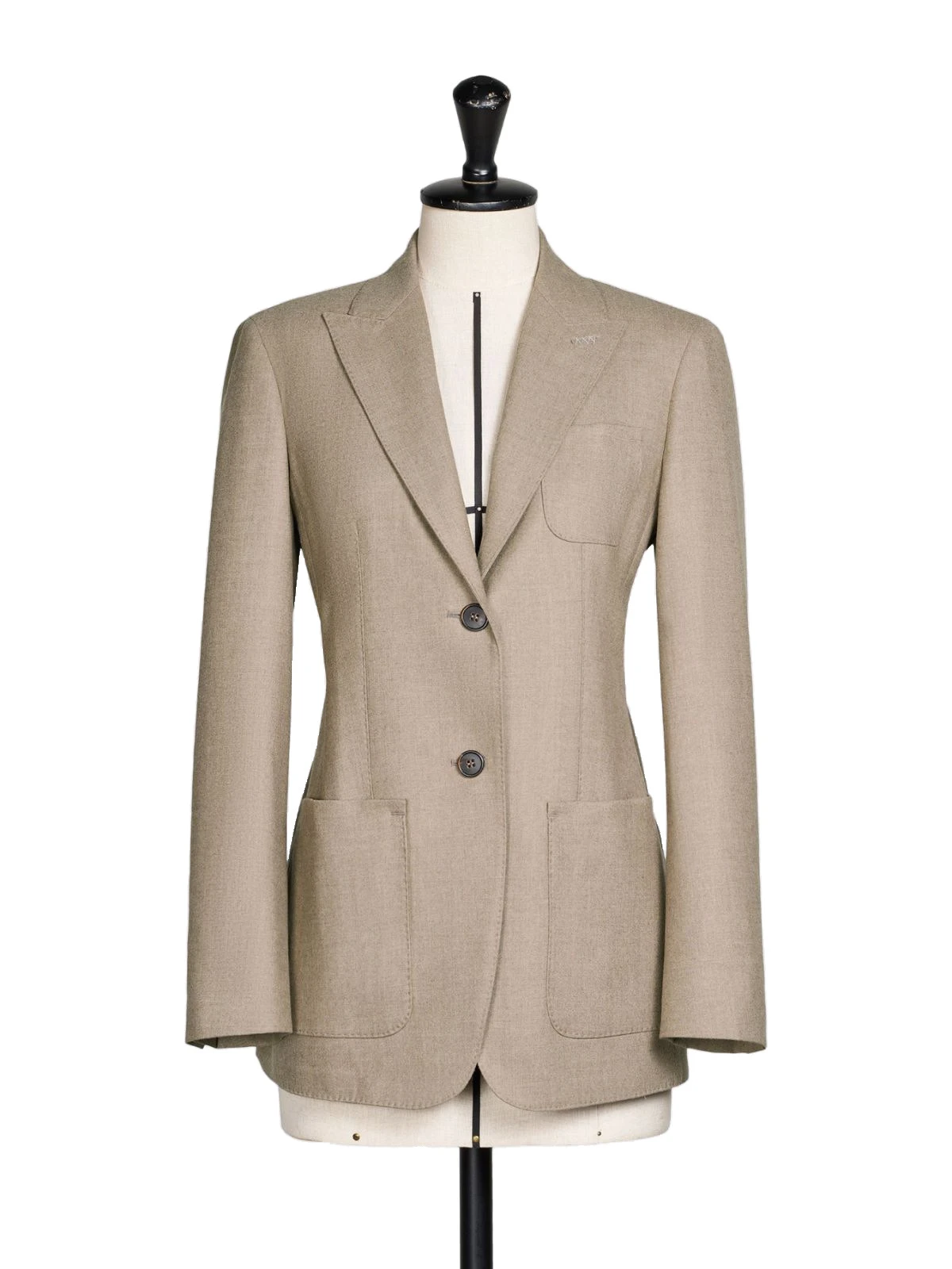 Max Mara Bronte Single-Breasted Cashmere Foule Blazer in Turtledove Max Mara Bronte Single-Breasted Cashmere Foule Blazer in Turtledove | Blazers | Luxury Shoes