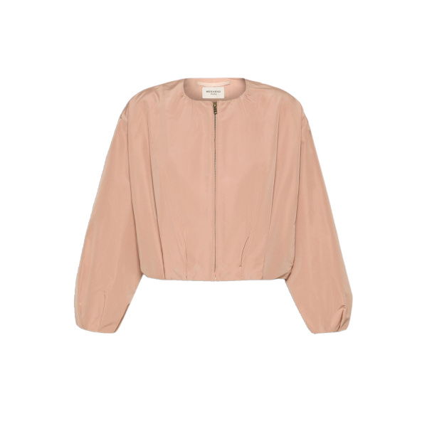 Max Mara Butterfly Short Taffeta Jacket in Pink | Blazers | Luxury Shoes 