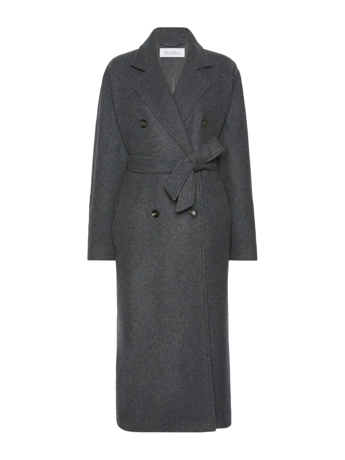 Max Mara Cadmio Oversized Cashmere Jersey Coat in Dark Grey Max Mara Cadmio Oversized Cashmere Jersey Coat in Dark Grey | Coats | Luxury Shoes