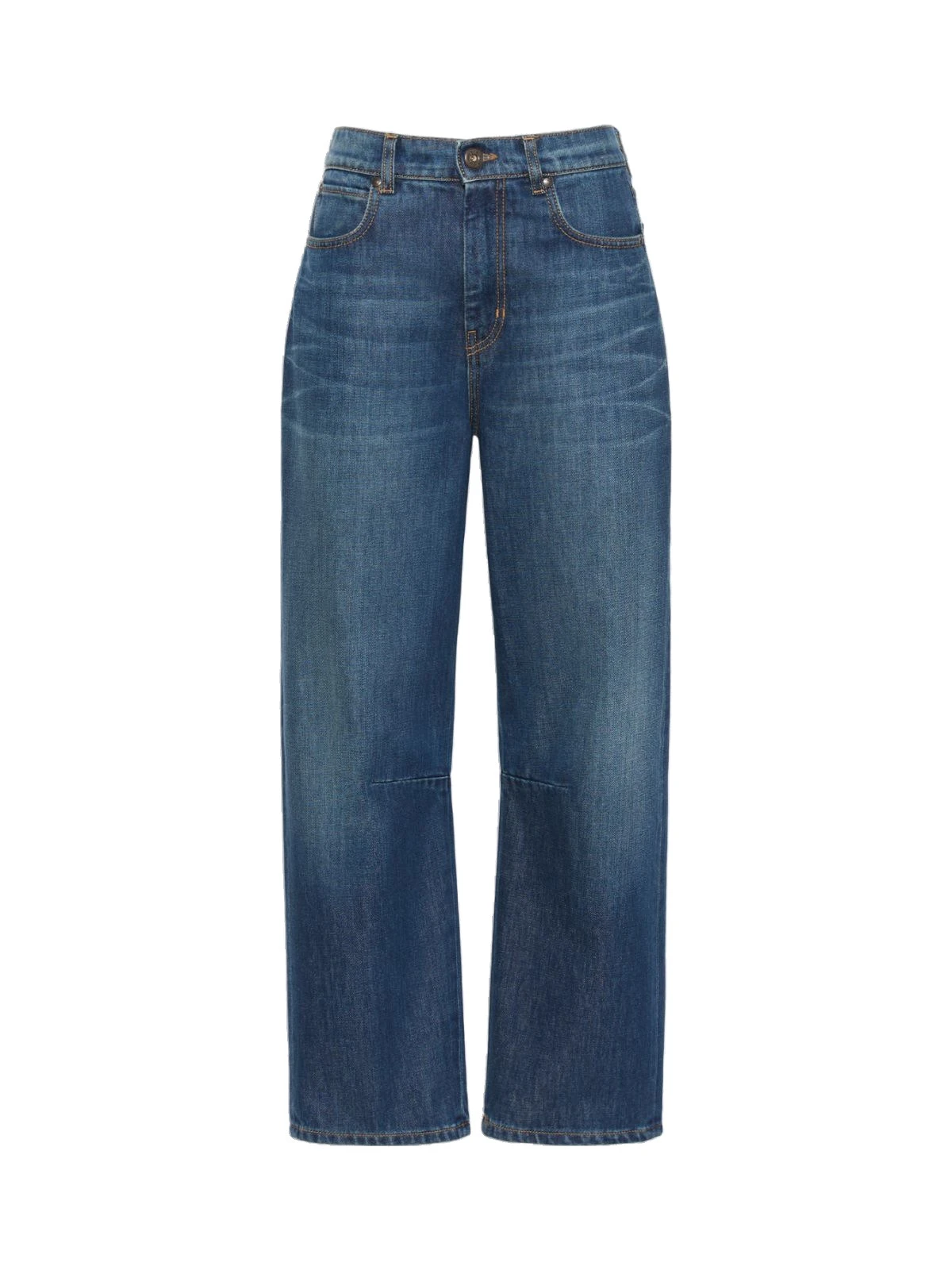 Max Mara Caduca Barrel Leg Jeans in Navy Style 2 Max Mara Caduca Barrel Leg Jeans in Navy Style 2 | Denim | Luxury Shoes