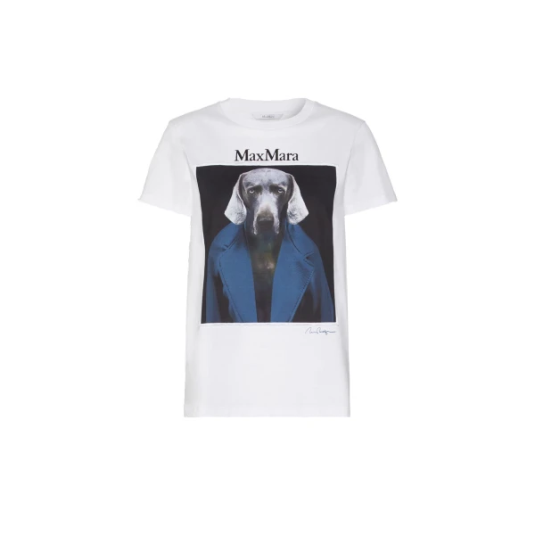 Calca William Wegman Print T-Shirt in White