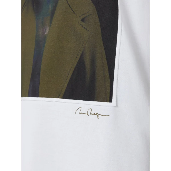 Max Mara Calca William Wegman Print T-Shirt in White Style 2 | T-shirts | Luxury Shoes 