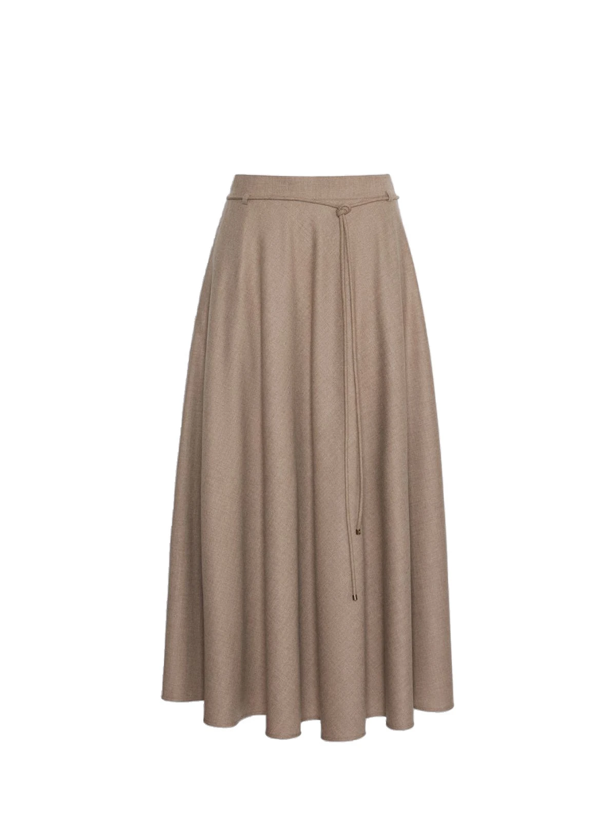 Max Mara Califfo Flared Cashmere Foule Skirt in Sand Max Mara Califfo Flared Cashmere Foule Skirt in Sand | Maxi Skirts | Luxury Shoes
