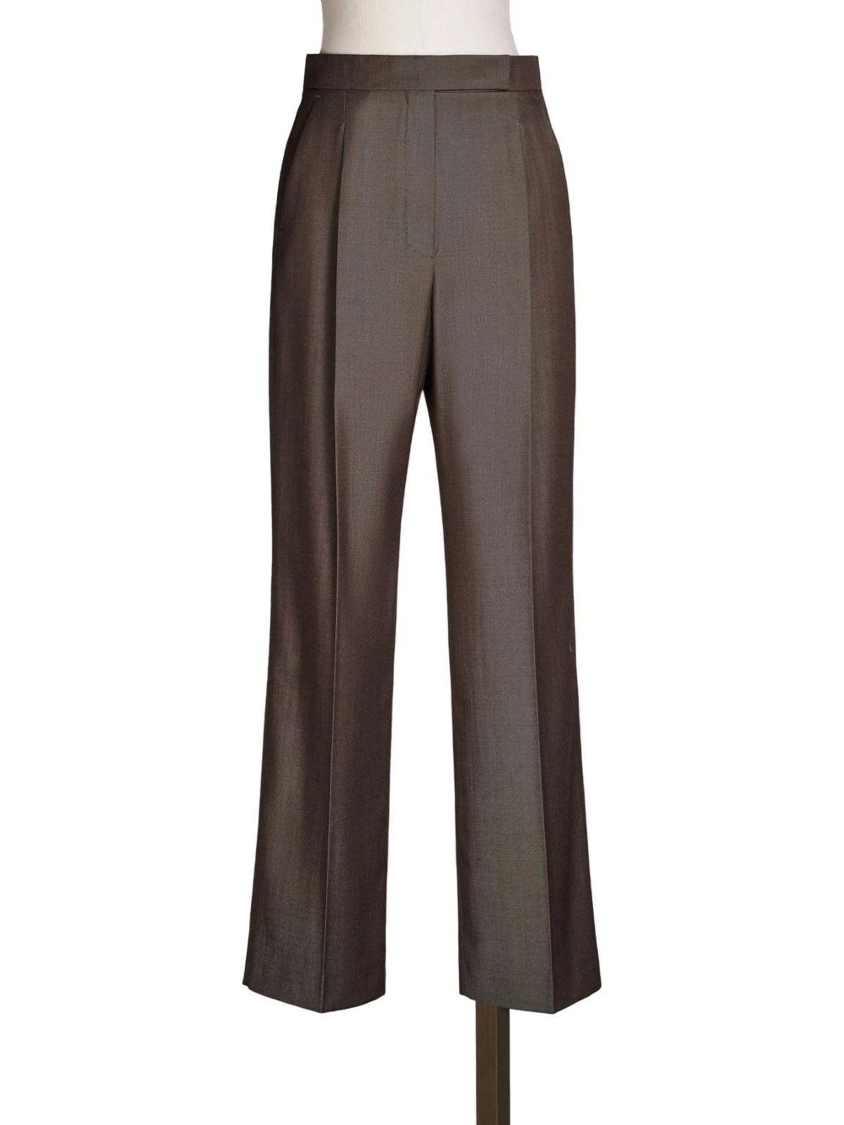 Max Mara Calte Wool Gabardine Trousers in Tobacco Max Mara Calte Wool Gabardine Trousers in Tobacco | Tailored pants | Luxury Shoes