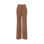 Max Mara Cambusa Patterned Wool Trousers in Camel | Tailored pants | Luxury Shoes 