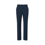 Max Mara Canon Stretch Wool Cigarette Trousers in Navy | Tailored pants | Luxury Shoes 