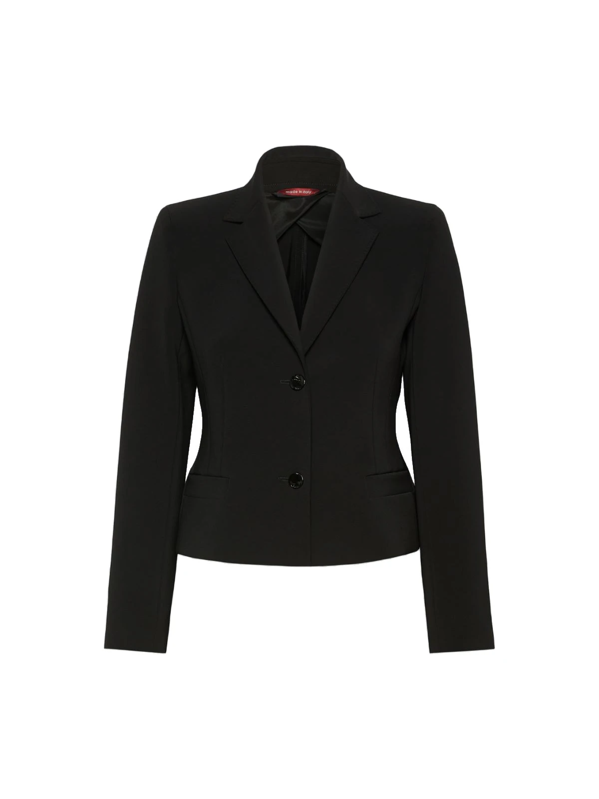 Max Mara Cantico Technical Cady Jacket in Black Max Mara Cantico Technical Cady Jacket in Black | Blazers | Luxury Shoes