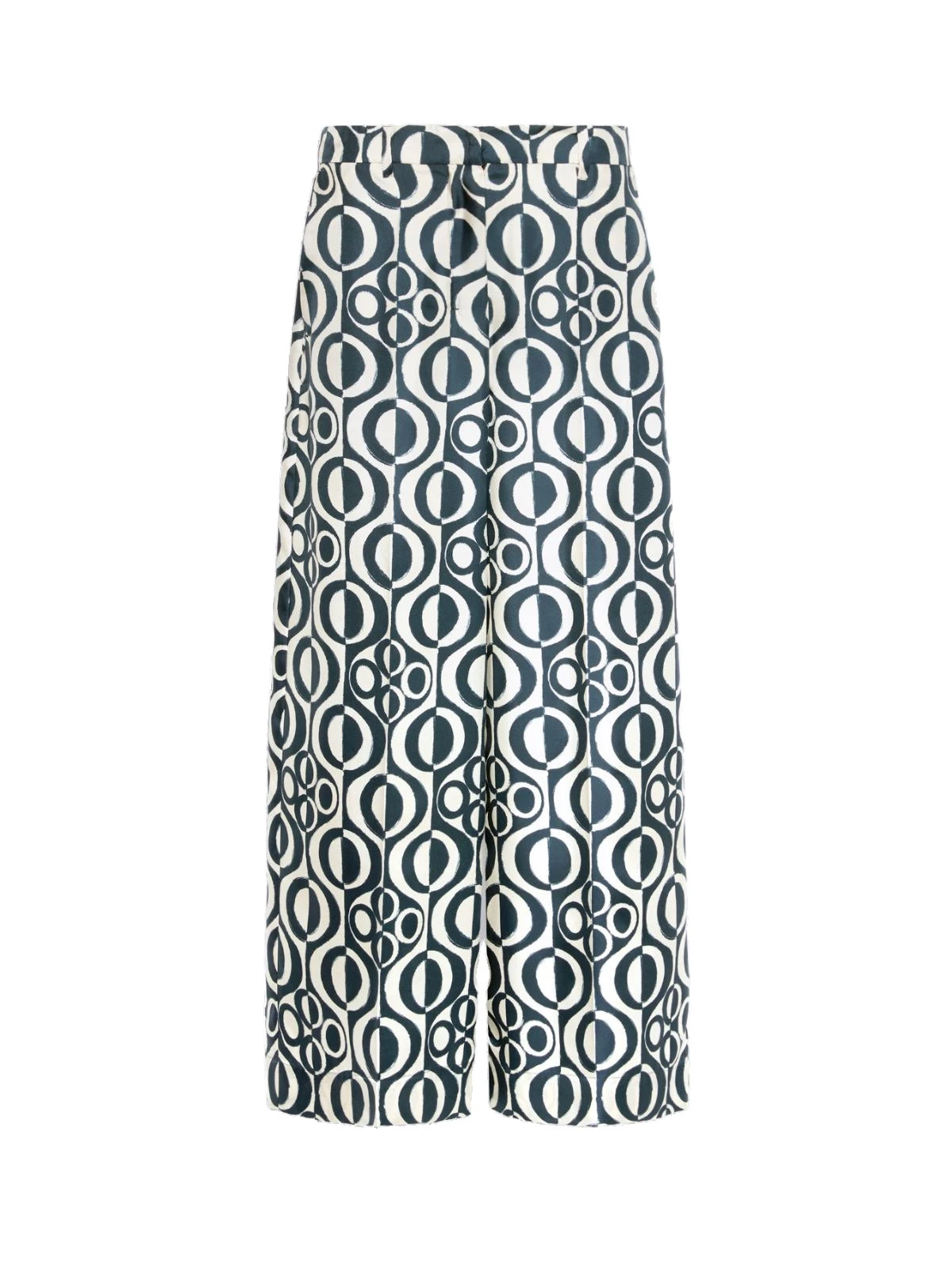 Max Mara Canzone Printed Silk Twill Trousers in Ultramarine Max Mara Canzone Printed Silk Twill Trousers in Ultramarine | Wide leg pants | Luxury Shoes