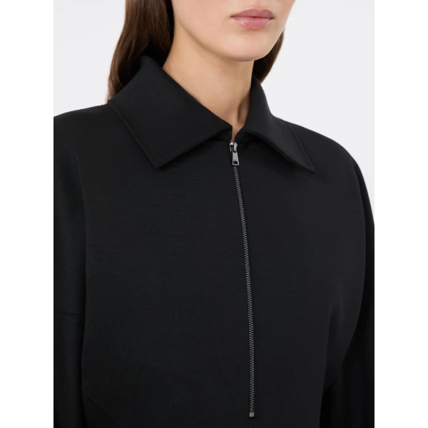 Max Mara Capo Wool and Lyocell Jersey Dress in Black | Maxi Dresses | Luxury Shoes 
