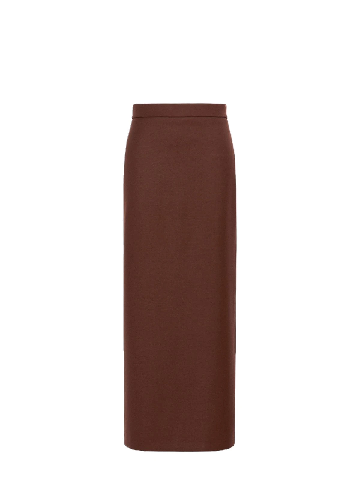 Max Mara Carabo Long Denim-Effect Wool Skirt in Rust Max Mara Carabo Long Denim-Effect Wool Skirt in Rust | Denim Skirts | Luxury Shoes