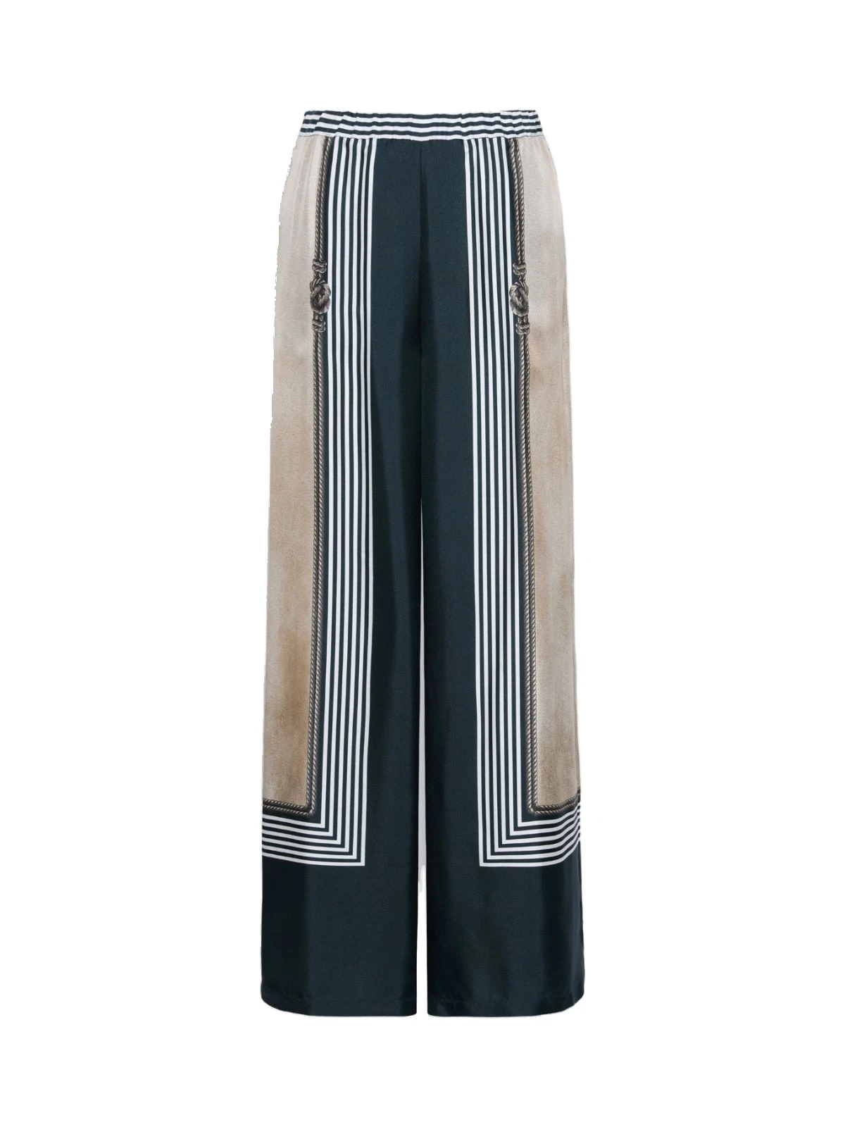 Max Mara Carabo Wide-Fit Printed Silk Trousers in Ultramarine Max Mara Carabo Wide-Fit Printed Silk Trousers in Ultramarine | Wide leg pants | Luxury Shoes