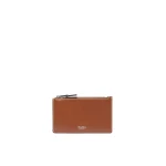 Max Mara Cardholder Leather Card Holder in Amber Brown | Wallets & Purses | Luxury Shoes 