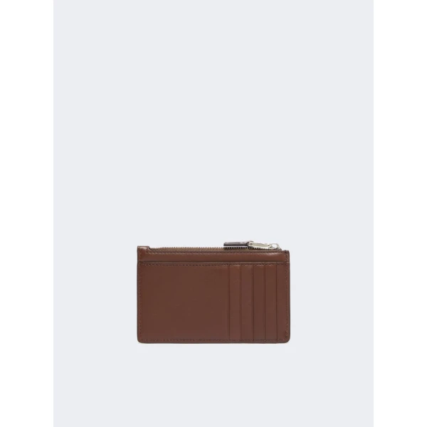 Max Mara Cardholder Leather Card Holder in Cocoa | Wallets & Purses | Luxury Shoes 