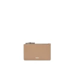 Max Mara Cardholder Leather Card Holder in Mud | Wallets & Purses | Luxury Shoes 