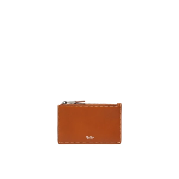 Cardholder Leather Card Holder in Rust