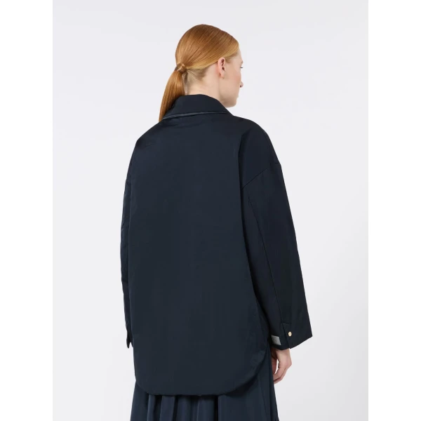 Max Mara Carlotta Reversible Radzmir Padded Jacket in Ultramarine | Jackets | Luxury Shoes 