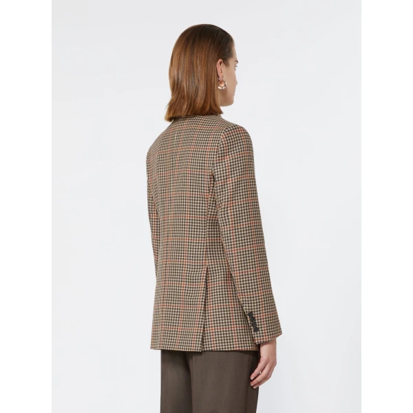 Max Mara Caro Single-Breasted Wool Twill Blazer in Camel | Blazers | Luxury Shoes 