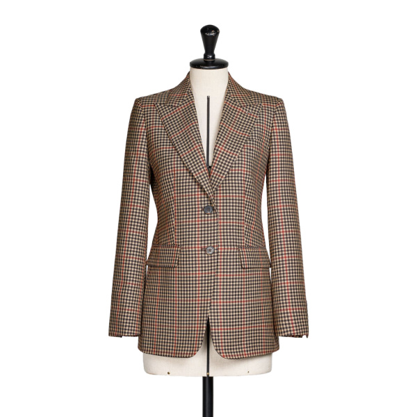 Max Mara Caro Single-Breasted Wool Twill Blazer in Camel | Blazers | Luxury Shoes 