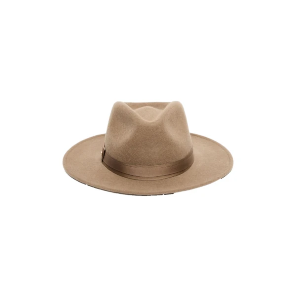 Max Mara Carpa Wool and Cashmere Felt Hat in Beige | Hats | Luxury Shoes 