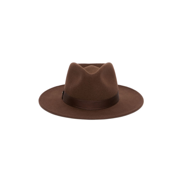 Max Mara Carpa Wool and Cashmere Felt Hat in Rust | Hats | Luxury Shoes 